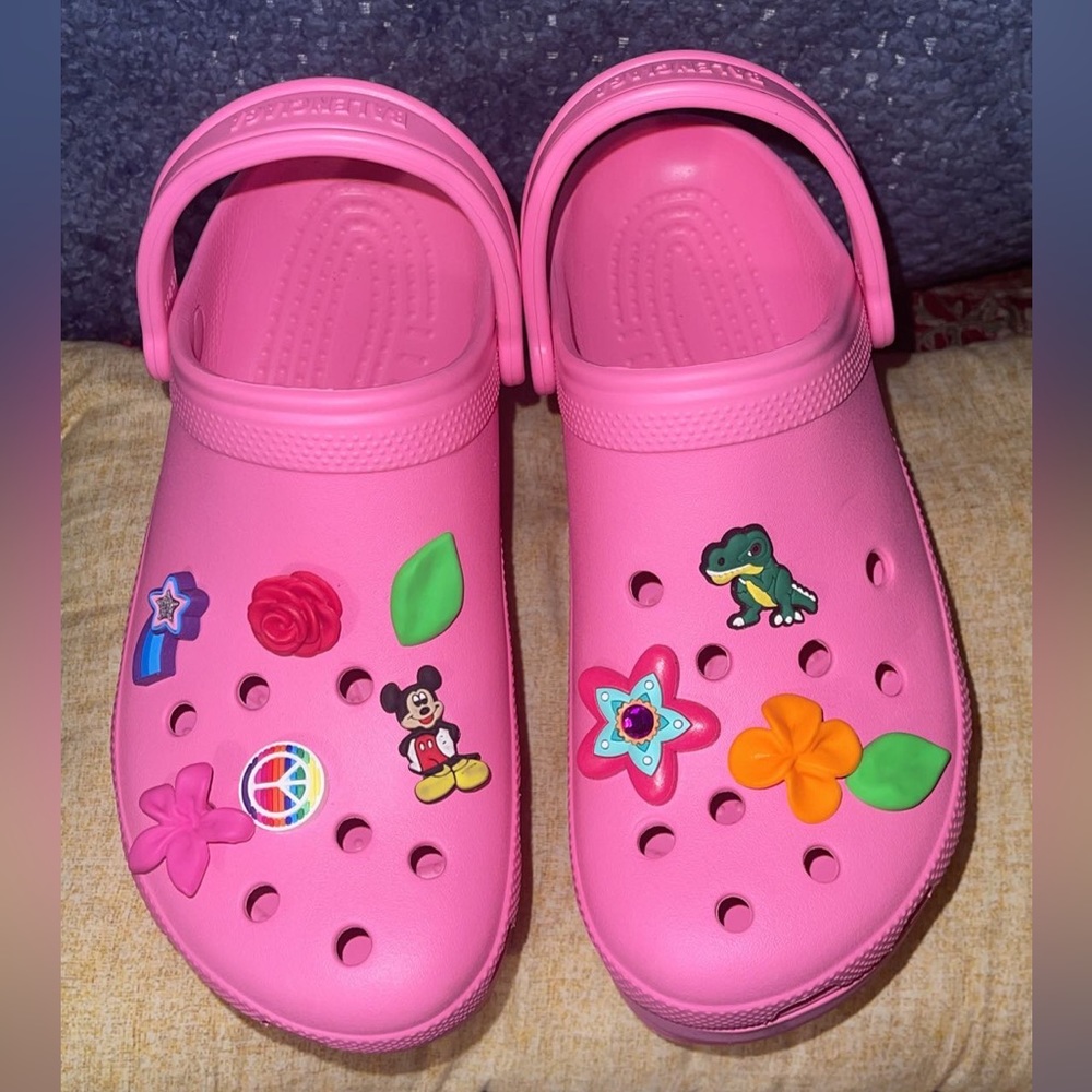 Balenciaga platform crocs size 39